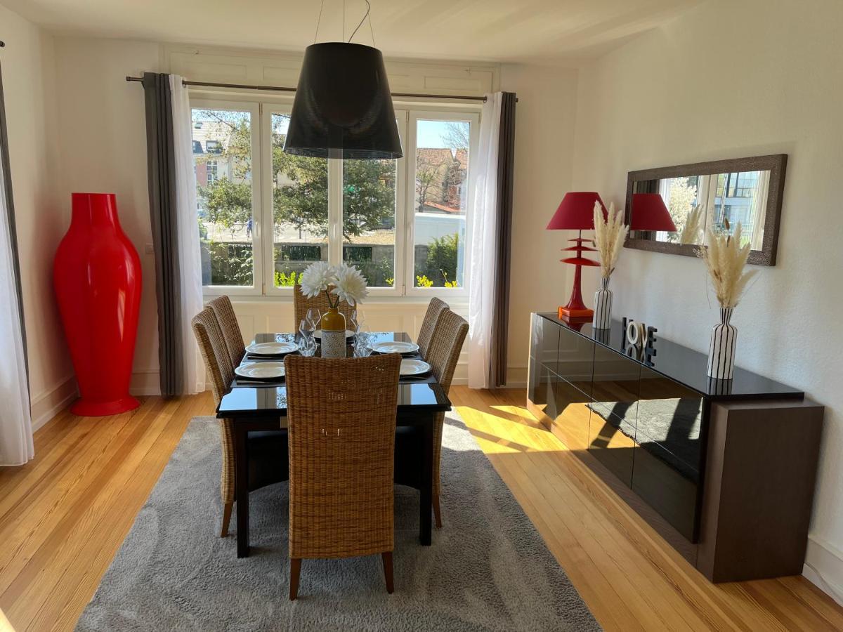 Appartement De Prestige Au Centre Climatise Avec Jardin Prive 科尔马 外观 照片
