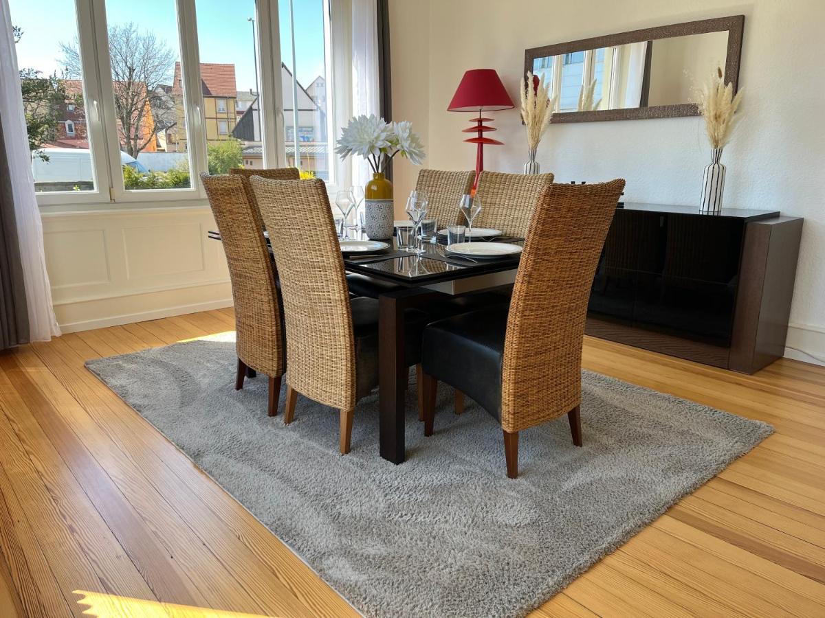 Appartement De Prestige Au Centre Climatise Avec Jardin Prive 科尔马 外观 照片
