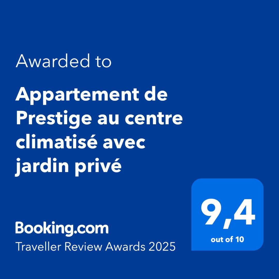 Appartement De Prestige Au Centre Climatise Avec Jardin Prive 科尔马 外观 照片